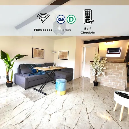 Le Nouvo : Bel Entierement Renove Apartment Corbeil-Essonnes